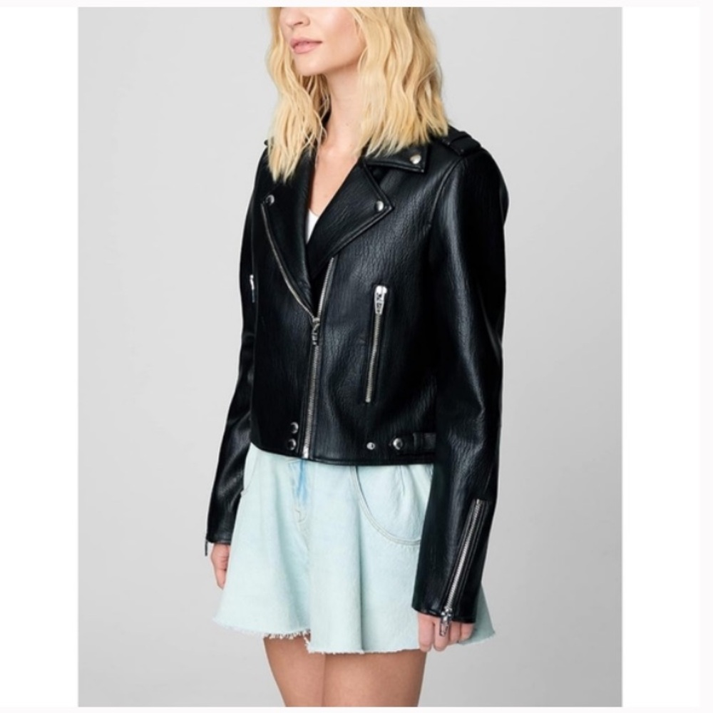 Blank NYC Vegan Moto Jacket. Size Small - Picture 4 of 15